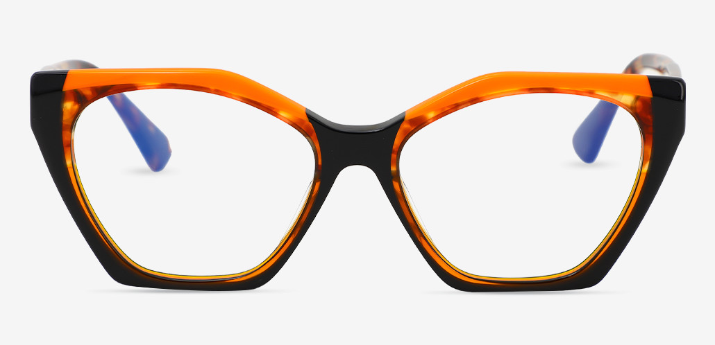 Mona Black Cat Eye Glasses
