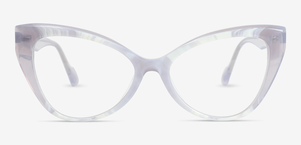 Kathleen Gray Cat Eye Glasses