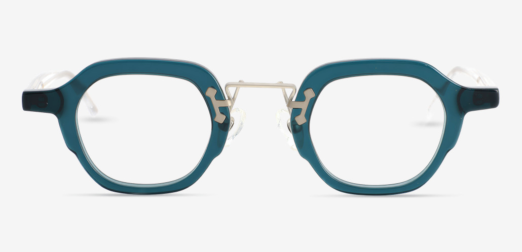 Ivan Blue Square Glasses