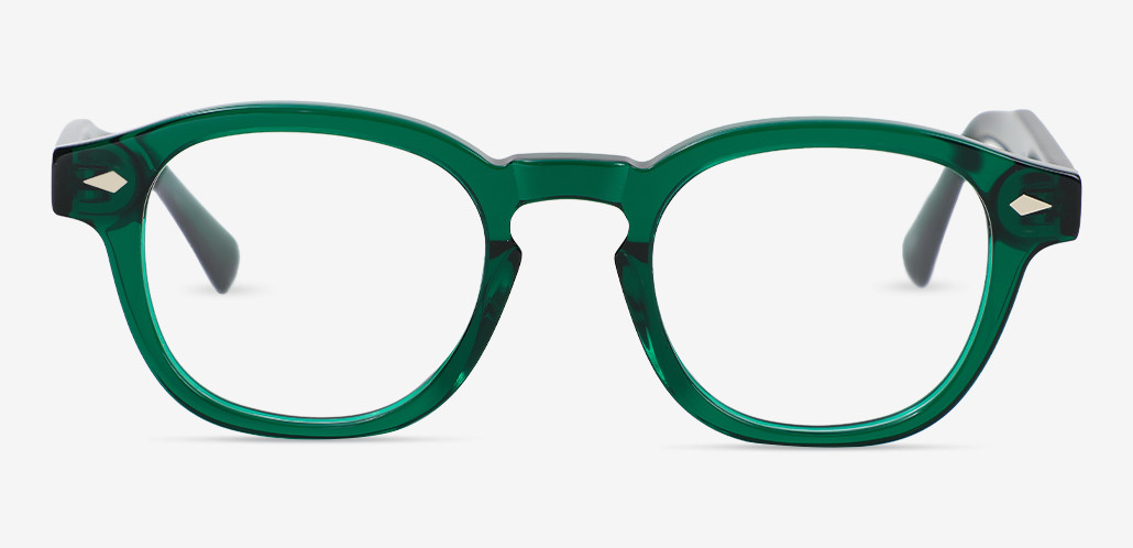 Linette Gafas Cuadradas Verdes