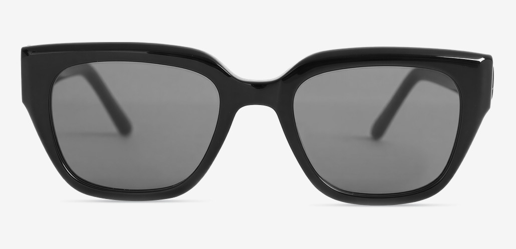Burns Gafas de sol Cuadradas Negras