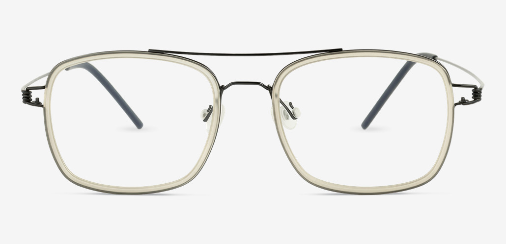 Scott Clear Aviator Glasses