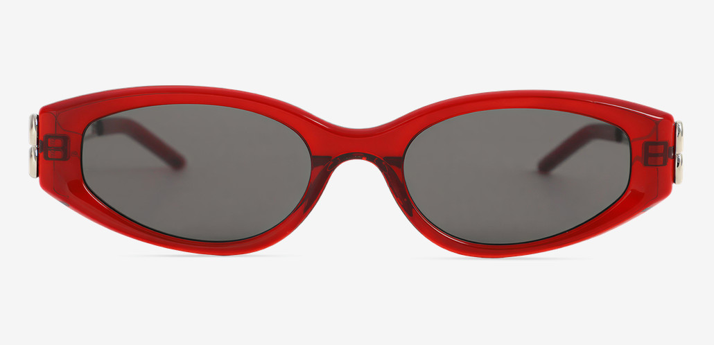 Amelia Gafas de sol Ovaladas Rojas