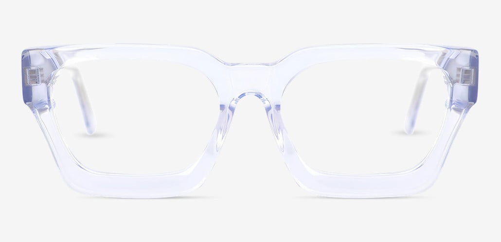 Eugene Clear Square Glasses