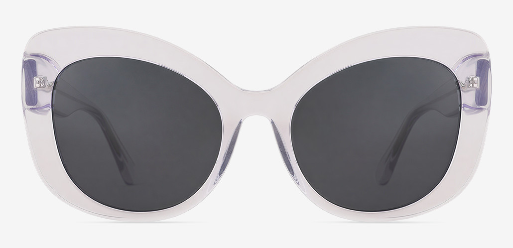 Leta Gafas de sol Cat Eye Transparentes