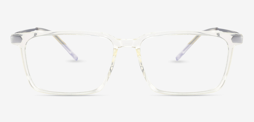 Lytton Clear Rectangle Glasses