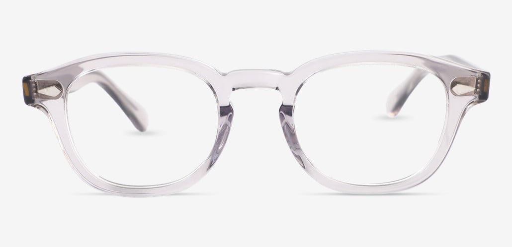 Sandy Gray Square Glasses