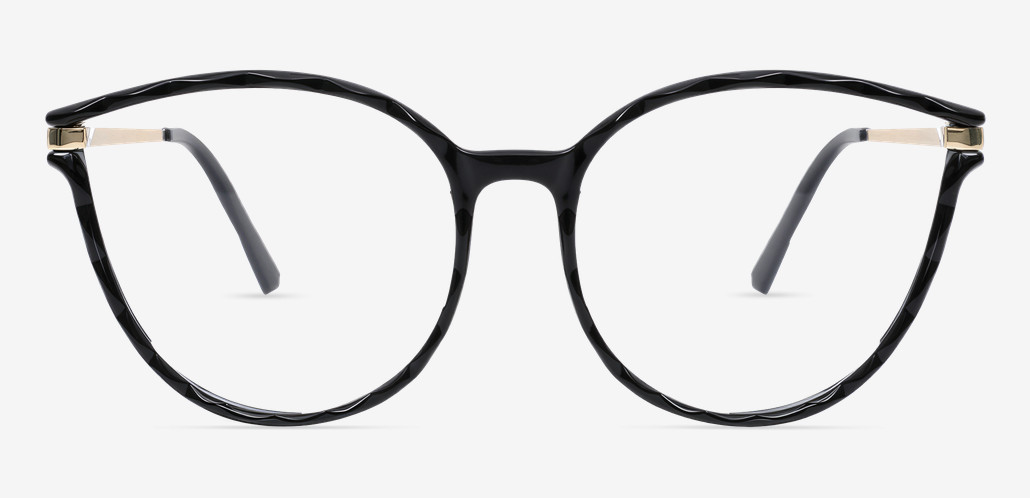 Sabr Gafas Cat Eye Negras