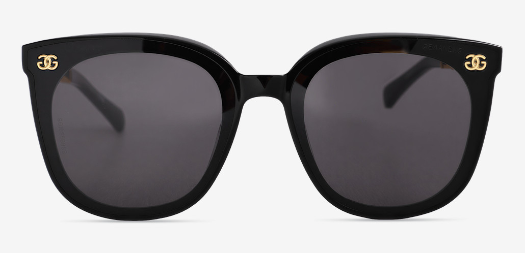 Galbrait Black Square Sunglasses
