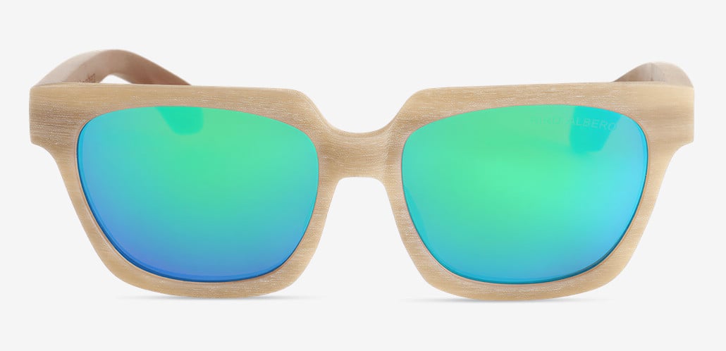 Hedda Gafas de sol Cuadradas Beige