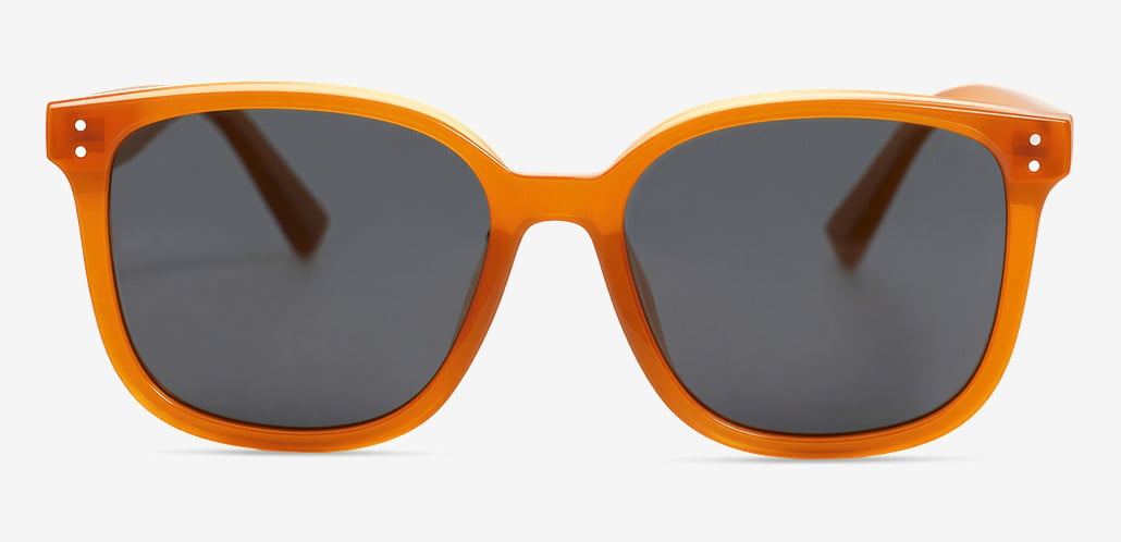Bruce Gafas de sol Cuadradas Naranjas