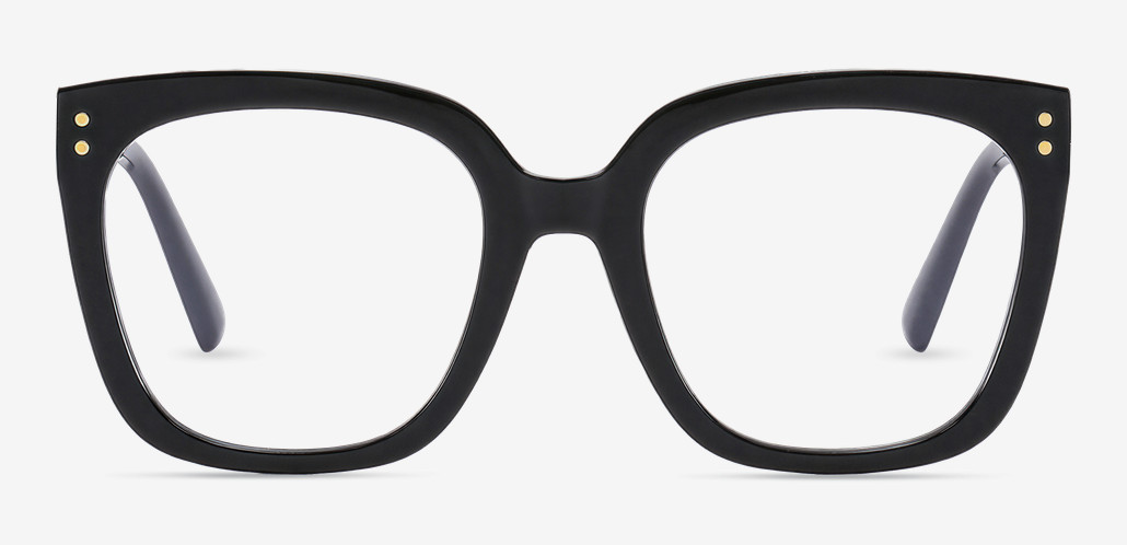 Trog Lunettes Carrées Noires