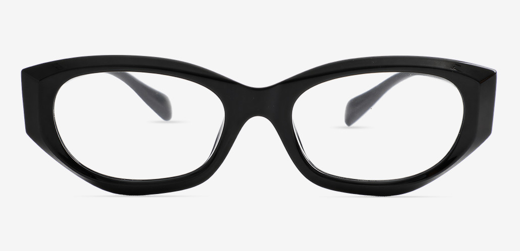 Vita Black Cat Eye Glasses