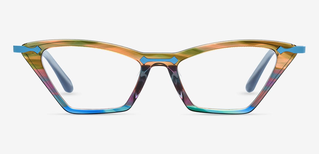 Joseph Brown Cat Eye Glasses