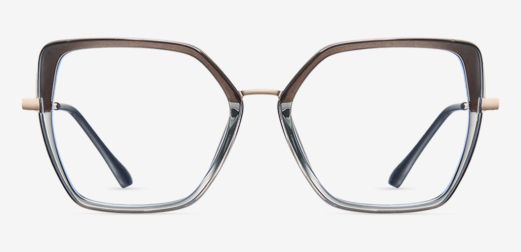 Jackso Gray Cat Eye Glasses