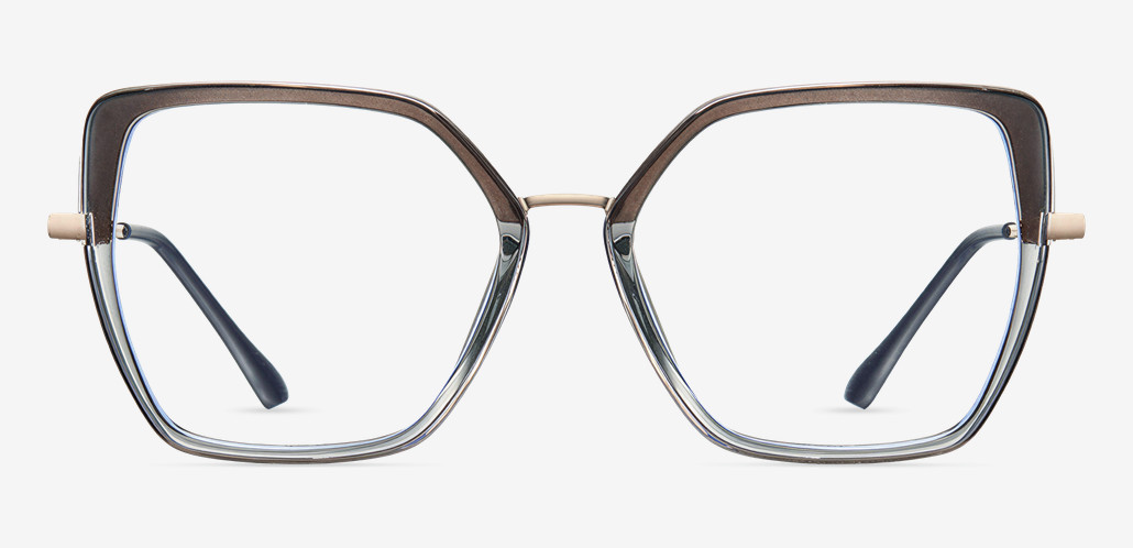Jackso Gray Cat Eye Glasses