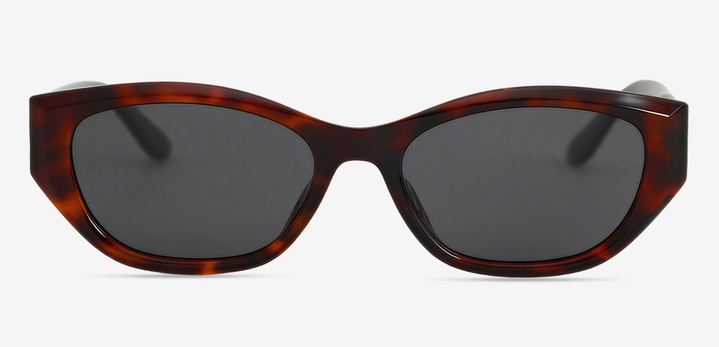 Isaac Tortoise Rectangle Sunglasses