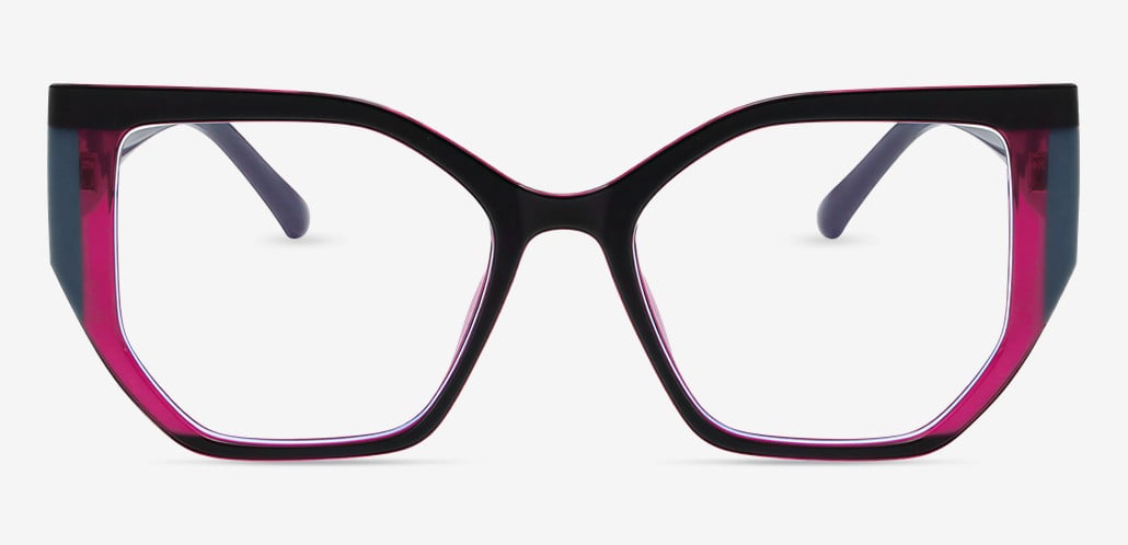 Gloria Occhiali Cat Eye Neri