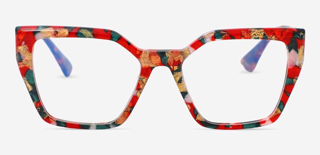 Merle Occhiali Quadrati Multicolori
