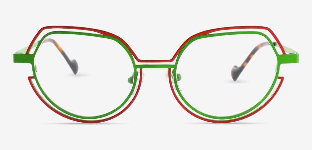 Lamb Green Cat Eye Glasses