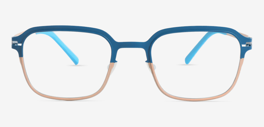 Simmons Gafas Cuadradas Azules