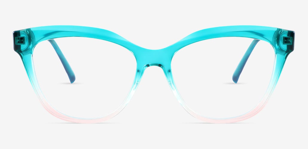 Lewis Gafas Cat Eye Verdes