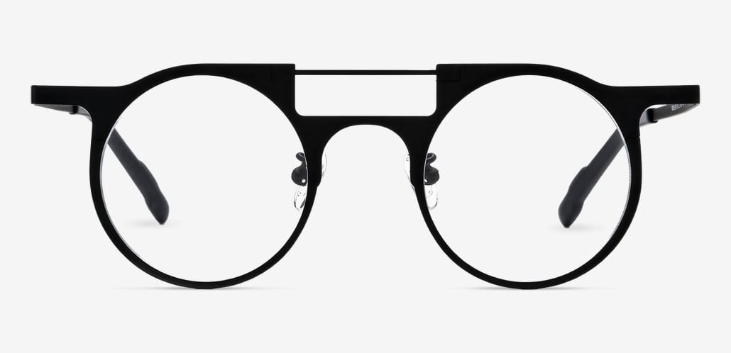 Woolley Black Aviator Glasses