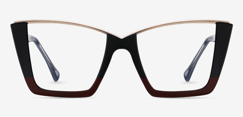 Johnson Occhiali Cat Eye Neri