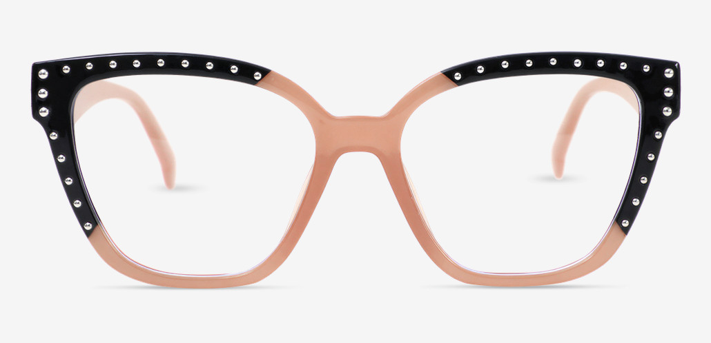 Gloria Gafas Cuadradas Naranjas