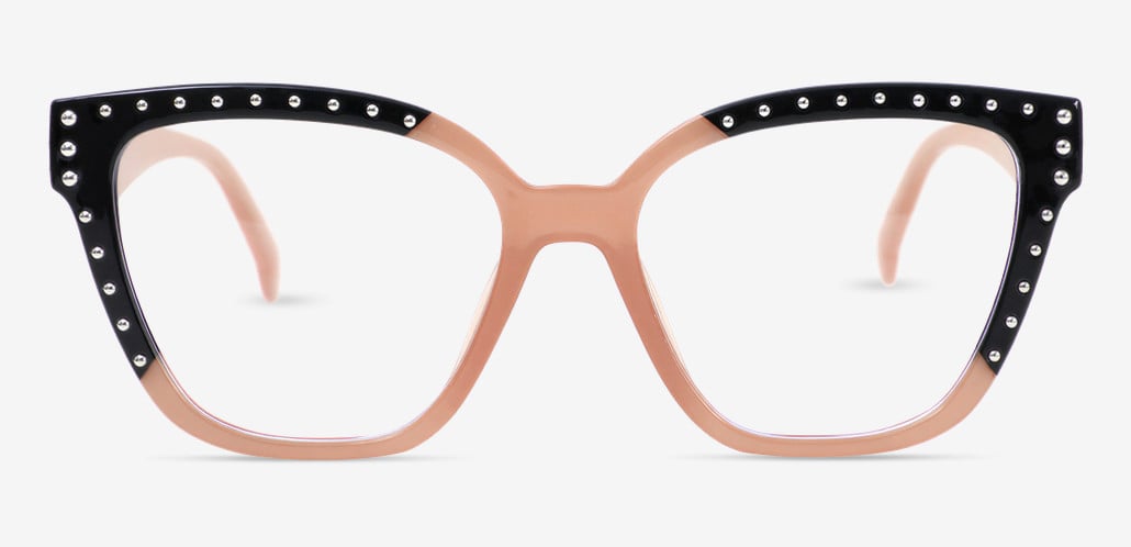 Gloria Gafas Cuadradas Naranjas