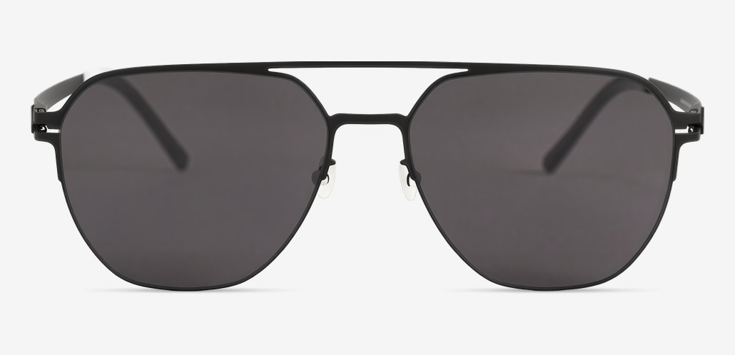 Parker Black Aviator Sunglasses