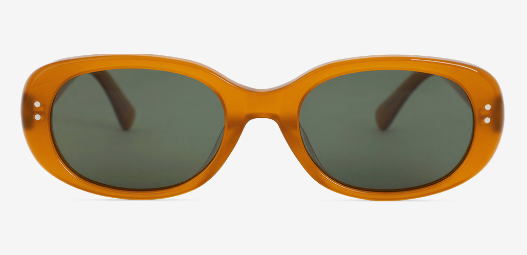Howard Gafas de sol Rectangulares Naranjas