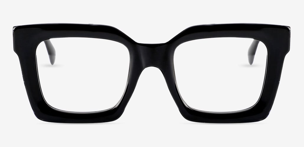 Steward Gafas Cuadradas Negras