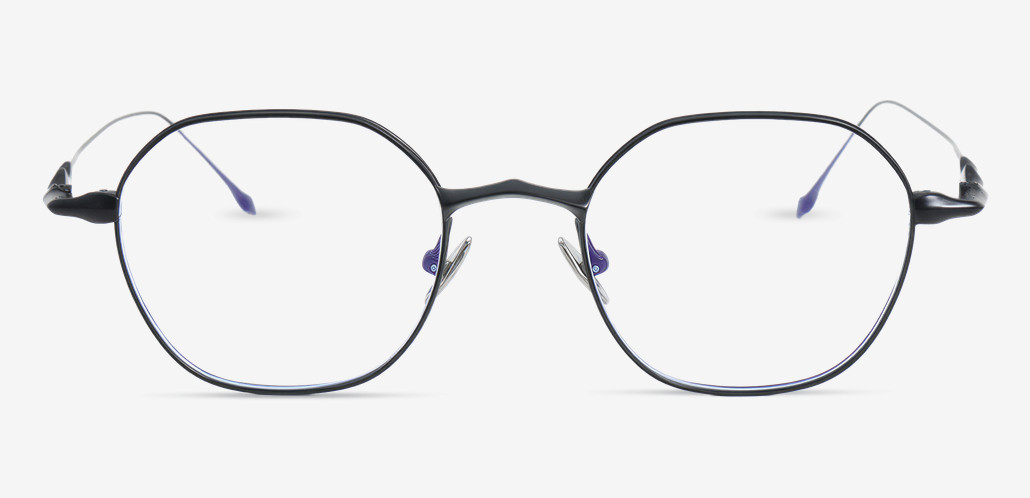 Remi Black Square Glasses