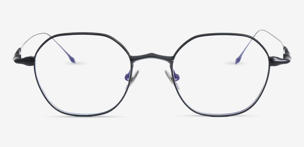 Remi Black Square Glasses