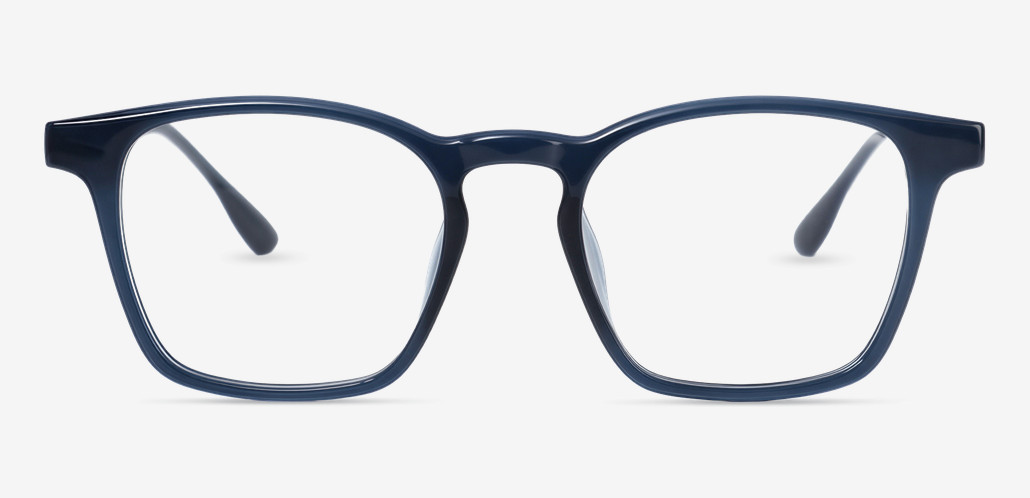 Macadam Blue Square Glasses
