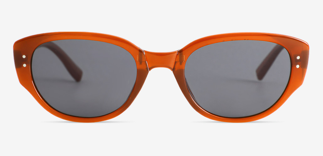 Lorraine Brown Cat Eye Sunglasses