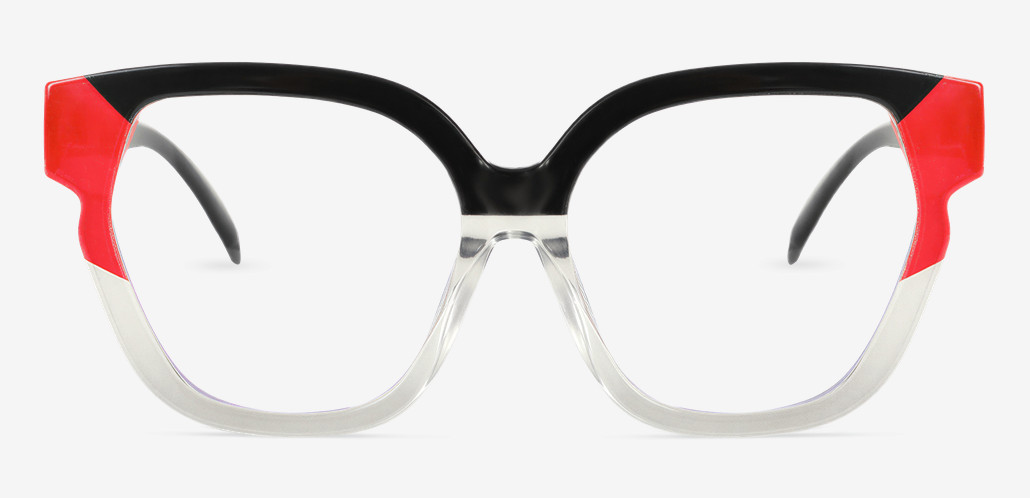 Louise Gafas Cuadradas Negras