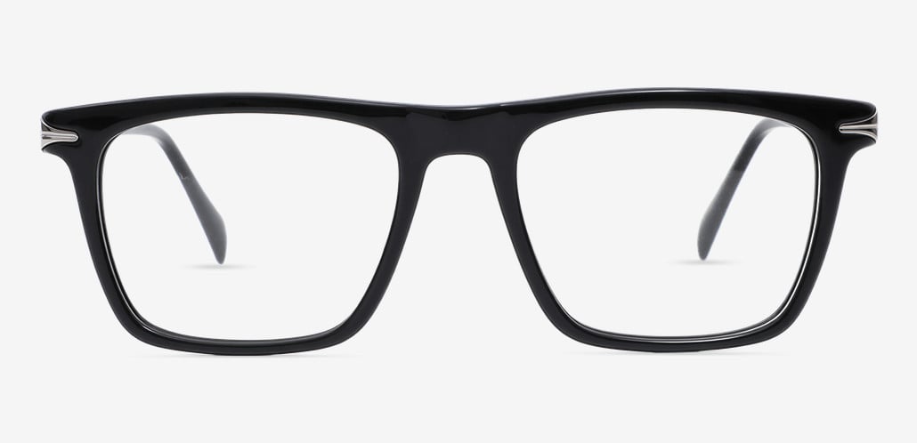 Huntingte Gafas Cuadradas Negras