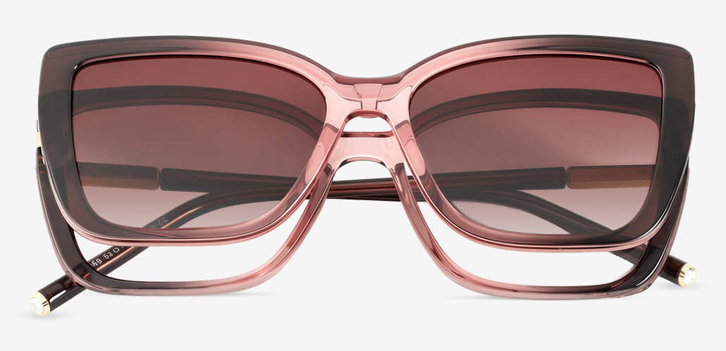Fawn Pink Cat Eye Glasses