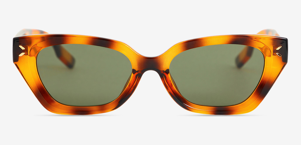 Aaron Tortoise Cat Eye Sunglasses