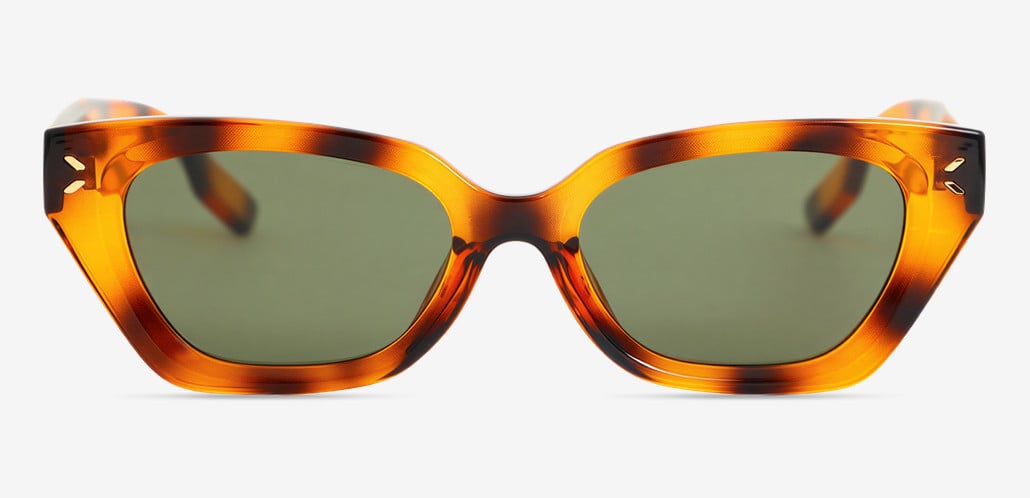 Aaron Tortoise Cat Eye Sunglasses