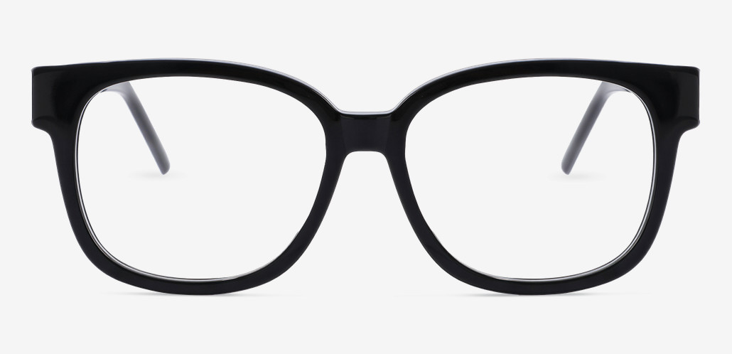 Dane Black Square Glasses