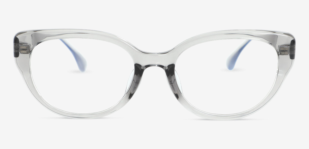 Claire Gray Cat Eye Glasses