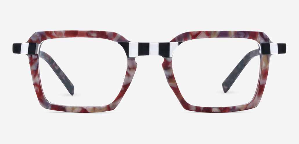 Chloe Brown Square Glasses