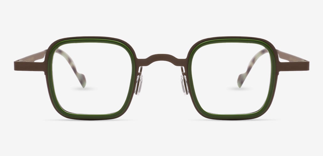 Benjamie Gafas Cuadradas Marrones