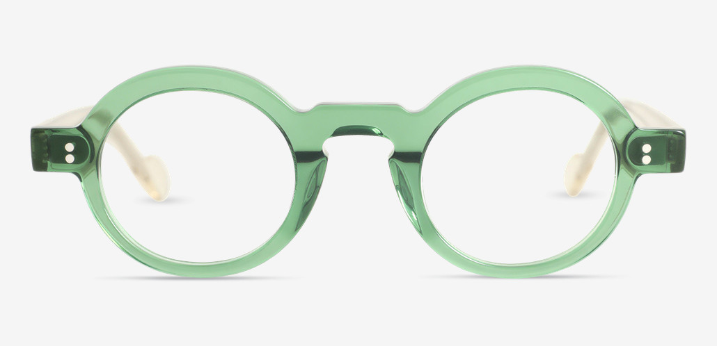 Ives Gafas Redondas Verdes