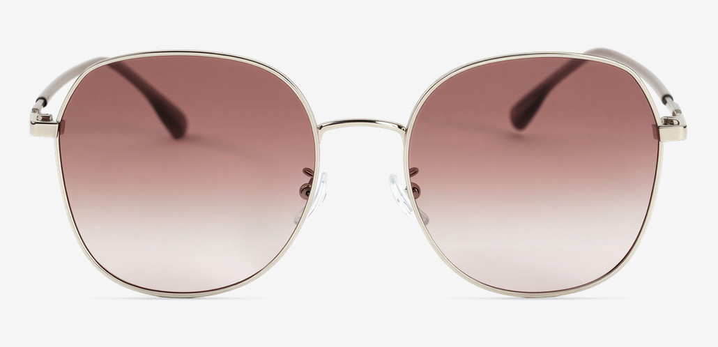 Nathan Silver Square Sunglasses