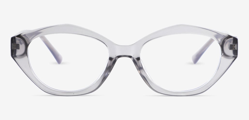 Bobby Gray Oval Glasses