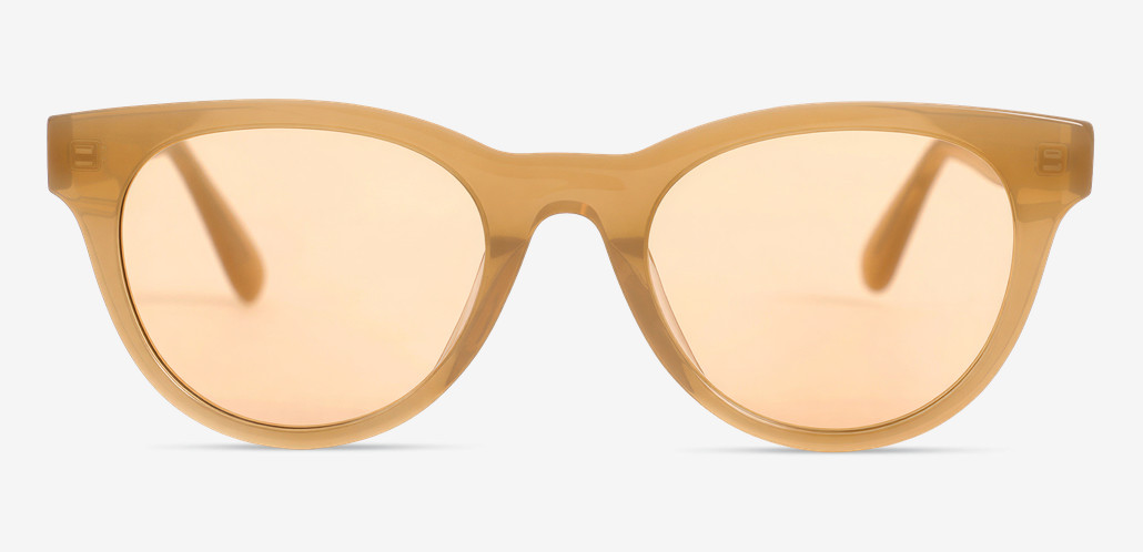 Hunter Gafas de sol Redondas Naranjas